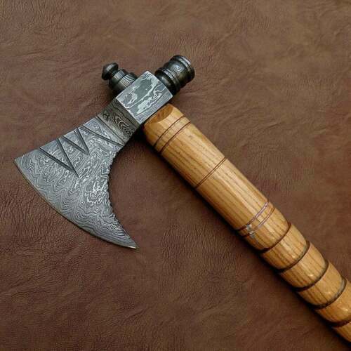 Handmade Damascus Steel Viking Tomahawk | 15