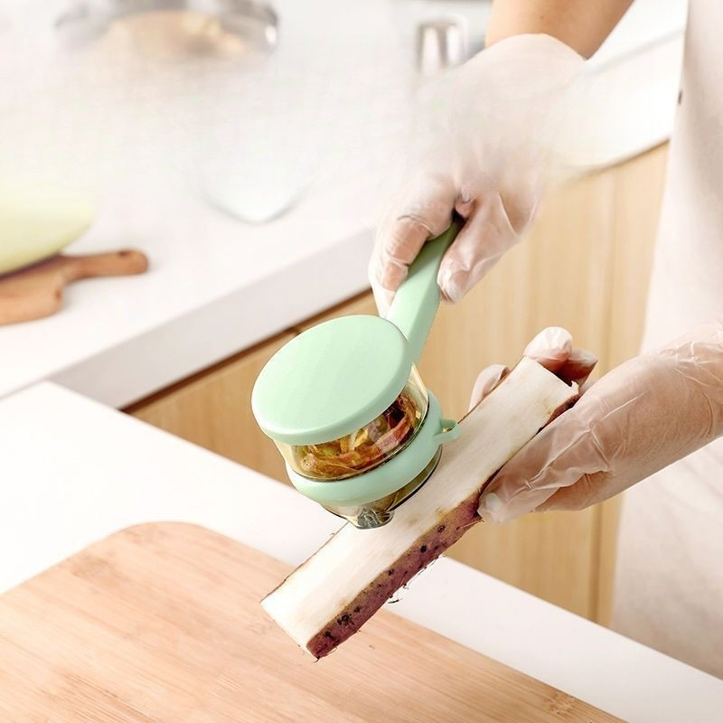Multifunction Kitchen Peeler with Container Potato Fruit Vegetable Slicer Tool