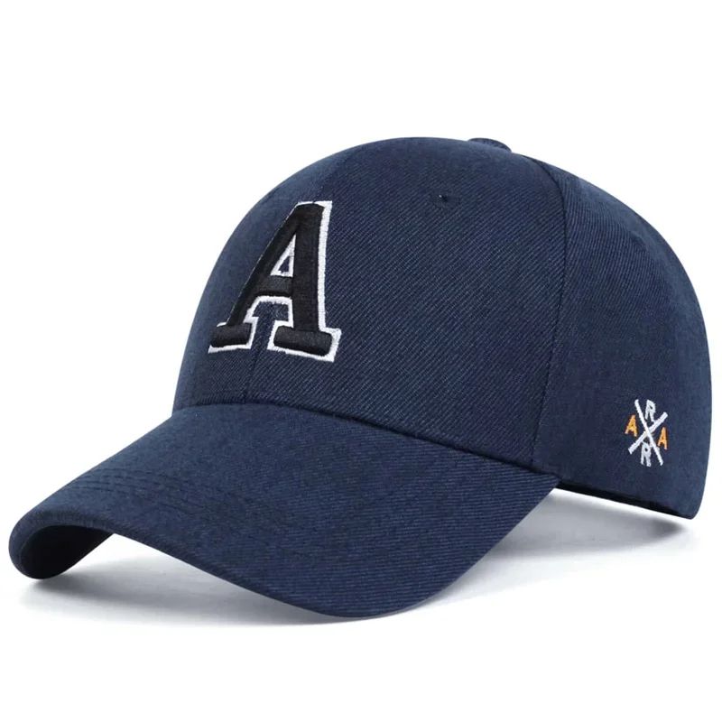Unisex Letter Embroidery Baseball Cap, Adjustable Spring & Autumn Snapback Hat