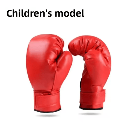 Professional MMA Boxing Gloves Wear Resistant PU Leather Training Gloves for Kickboxing and Fitness