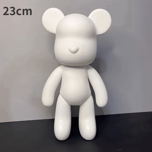 DIY Fluid Bear Sculpture Set Graffiti Paint Bear Art Decor & Creative Kit