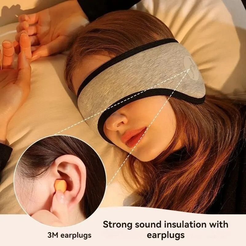 Noise Blocking Sleep Eye Mask and Ear Protection Set