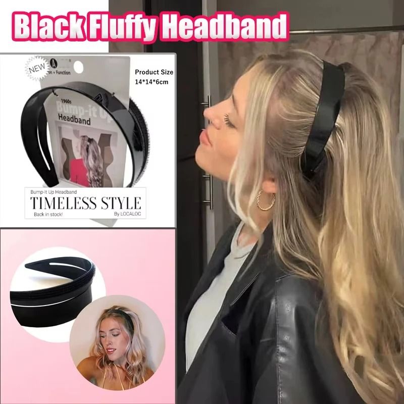 Bump-it Up Fluffy Hair Headband – Invisible Volume Enhancing Clip – High-Yield Ladys Hair Styling Interaction Hub