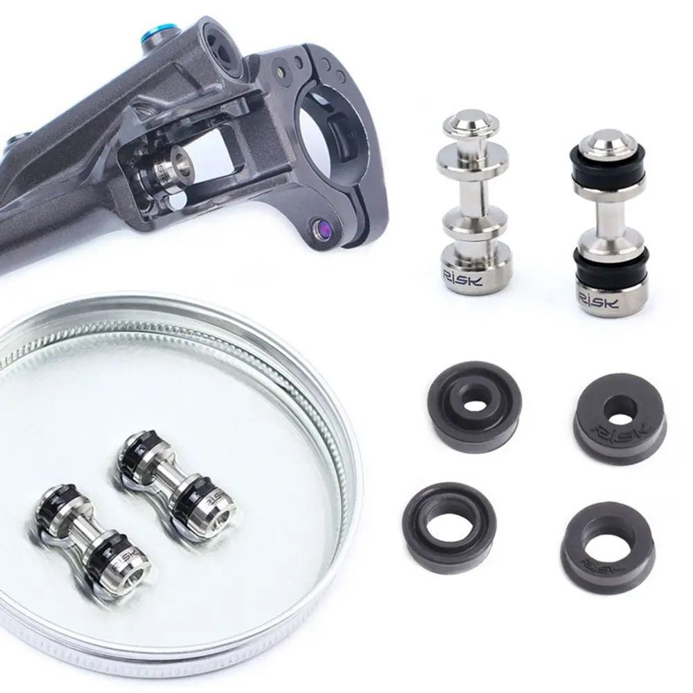 Architectural Titanium Piston Gallery | High-Fidelity Brake Lever Rod & Professional Hydraulic Repair Tech