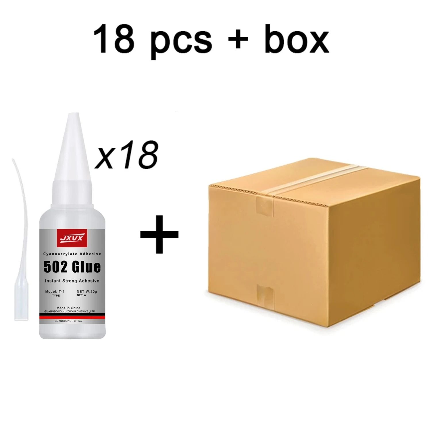 JXVX 502 Industrial-Strength Instant Super Glue