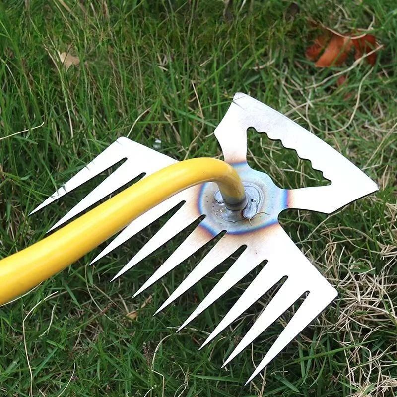 Heavy Duty Steel Manual Weeding Rake