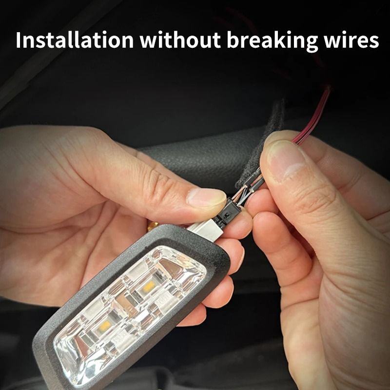 LED Car Trunk Ambient Light Strip with Automatic Sensing