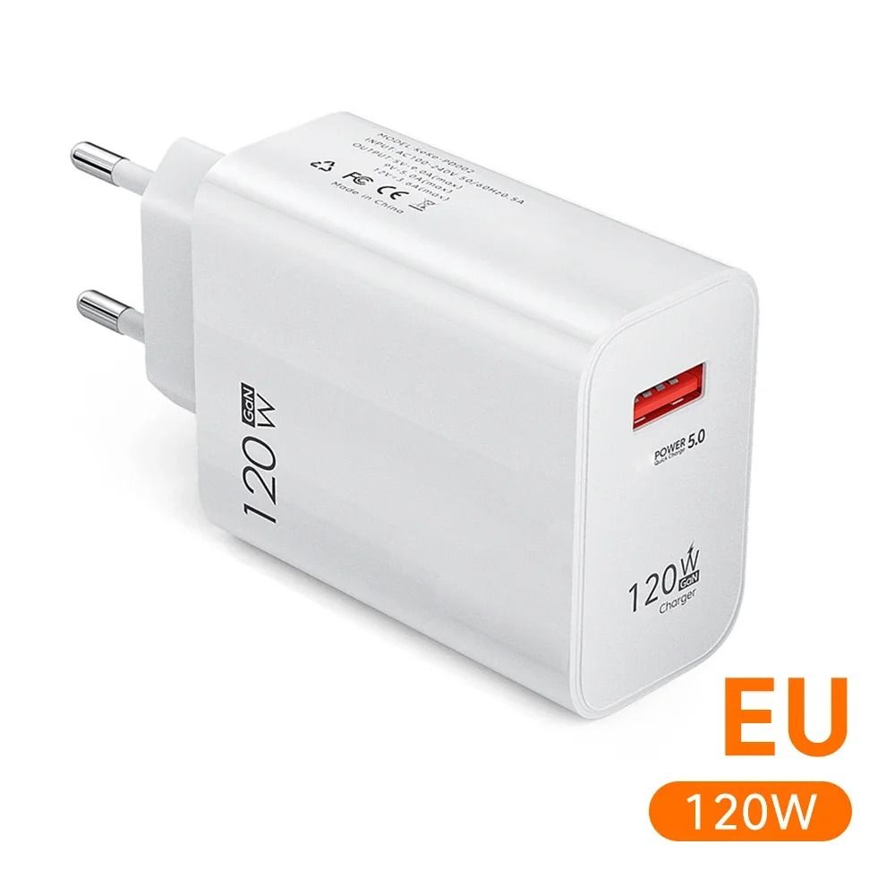 120W GaN High-Fidelity USB Super Fast Charging and Power Adapter Hub