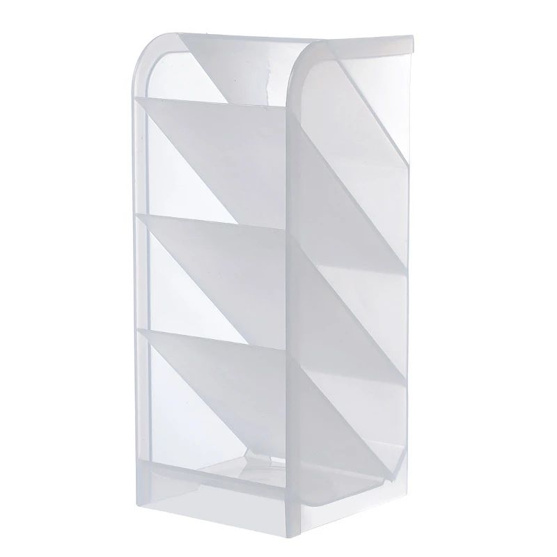 Matte Kawaii Large Capacity Desk Pen And Makeup Holder