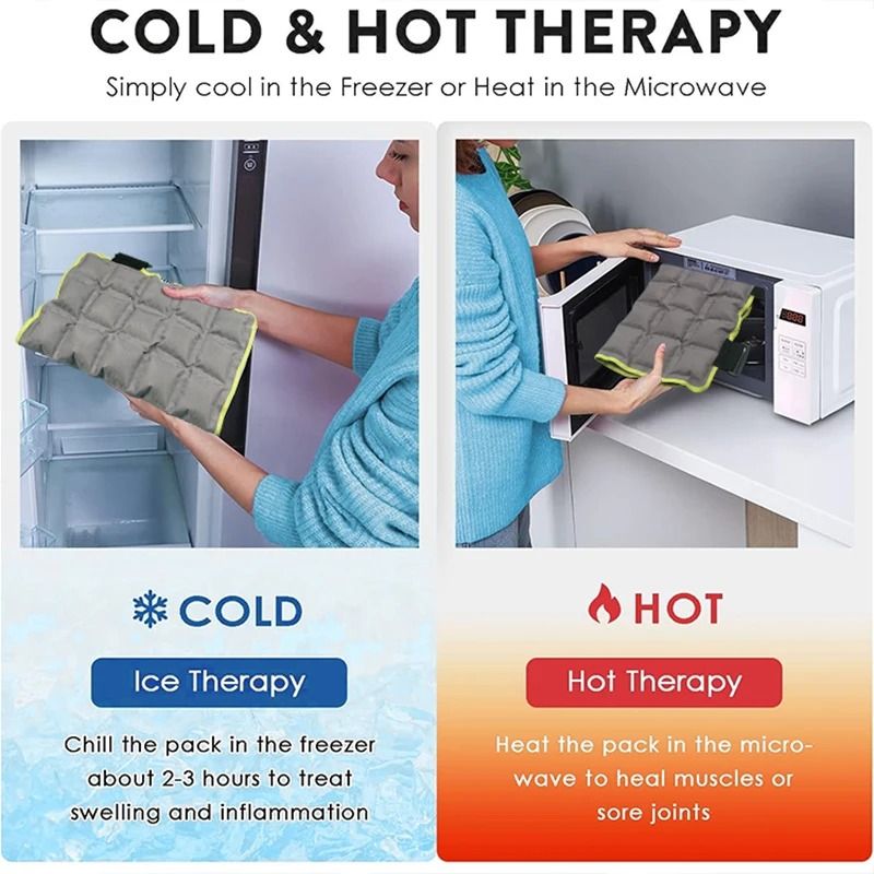 Self Absorbent Hot and Cold Compress Knee Pad for Pain Relief