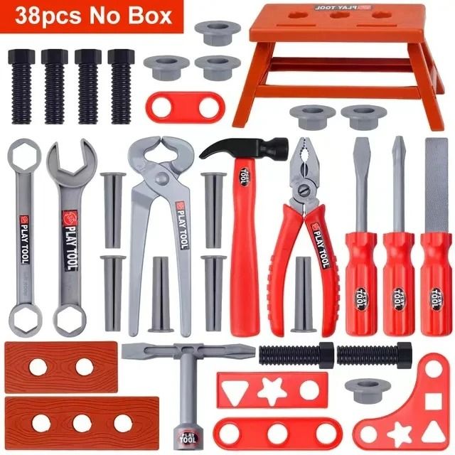 Childrens Engineer Simulation Repair Tool Kit – Interactive Builder Playset
