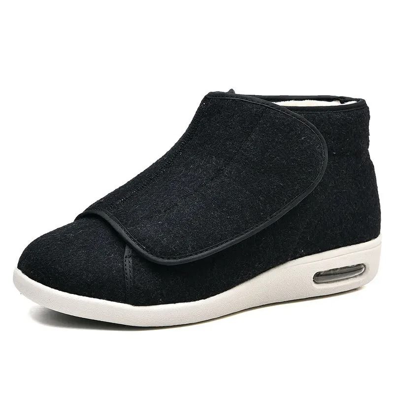 Fashion Walking Shoes Winter Velvet Orthopedic Comfortable Wide Feet Diabetic Shoes