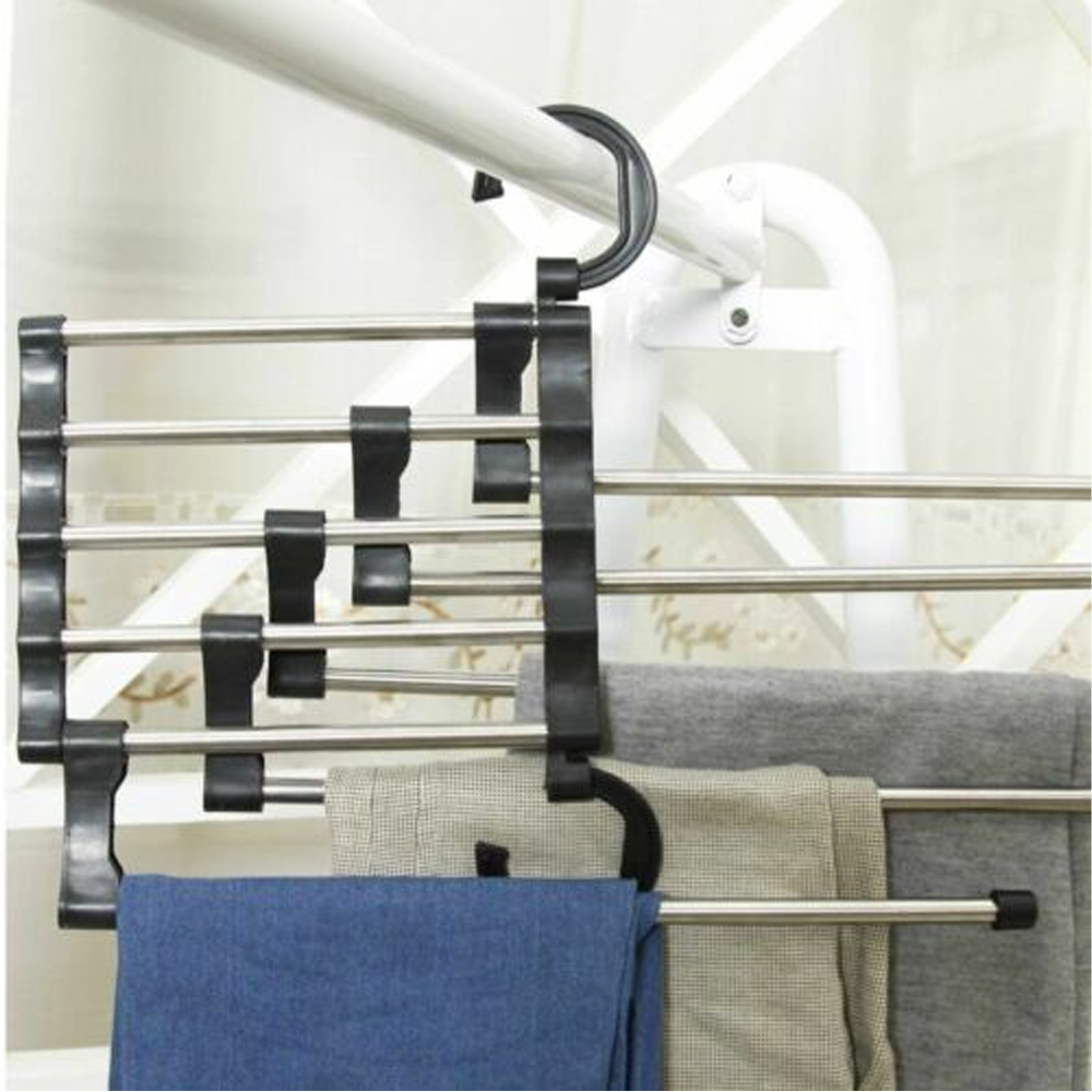 5 Layered Multi-Functional Pant Hanger