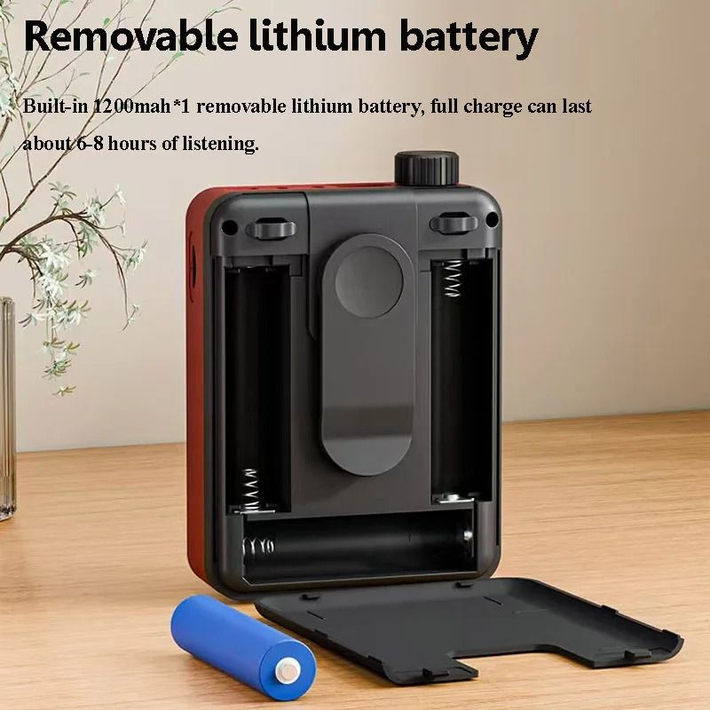 Mini Digital FM Radio with Bluetooth Speaker and USB Slot