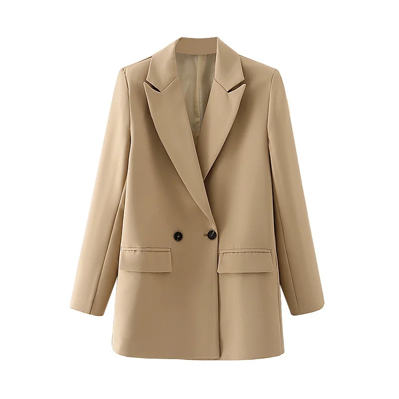 TRAF Women's Blazer, Fashion Office Wear Jacket, Outerwear Coat