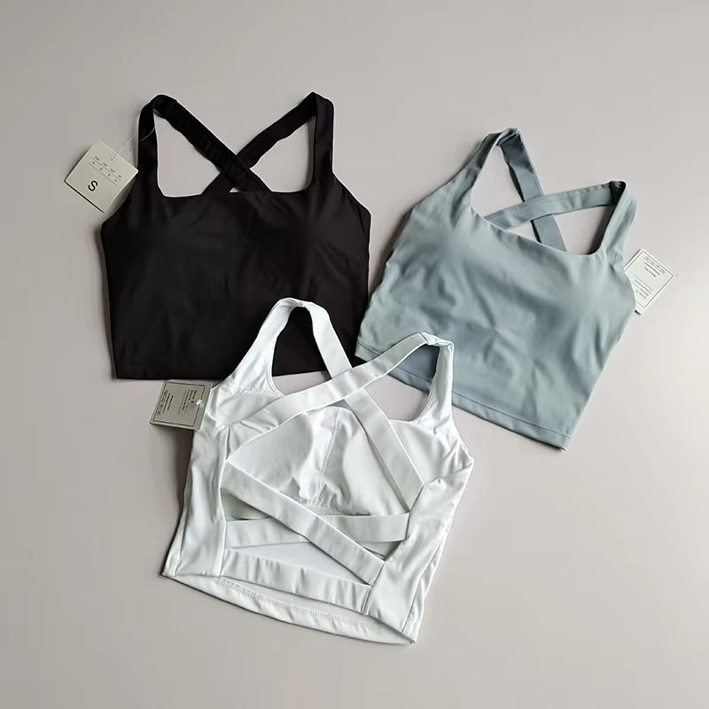 Seamless Sports Bra – Push-Up Yoga & Fitness Bralette for Women