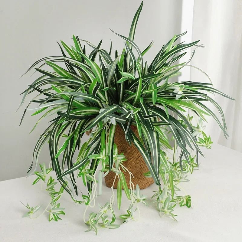 Hanging Artificial Orchid Leaf Greenery