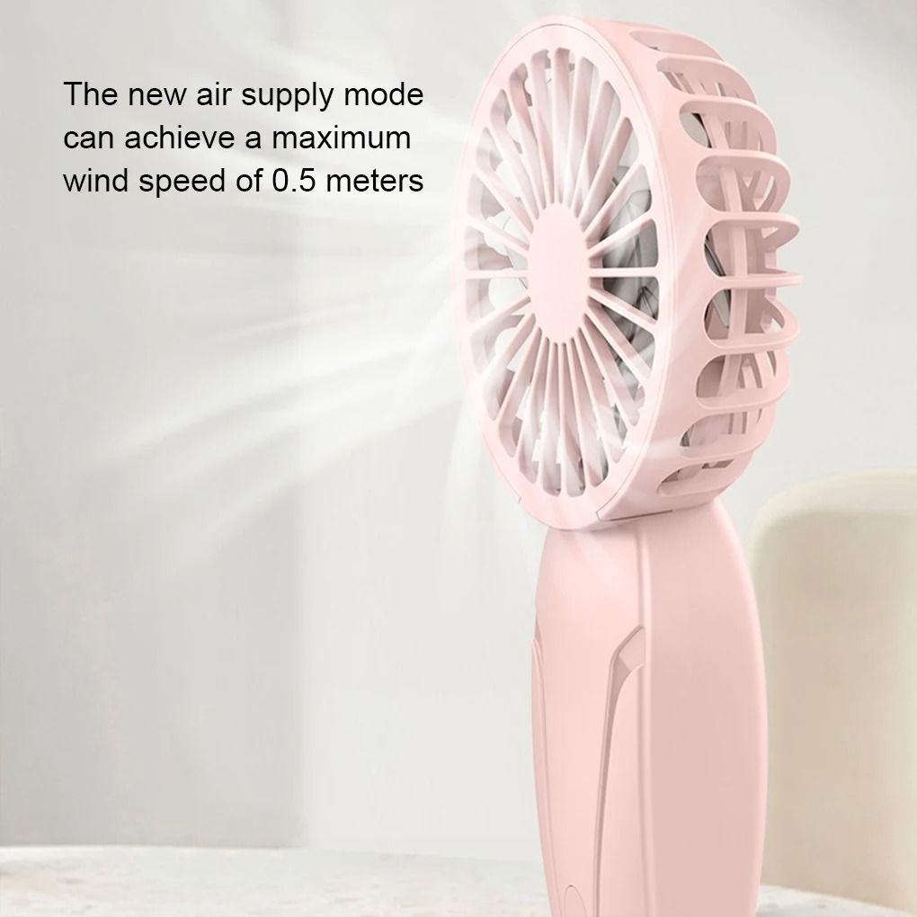 USB Rechargeable Mini Handheld Fan – Portable Pocket Cooling Fan with 3-Speed Airflow