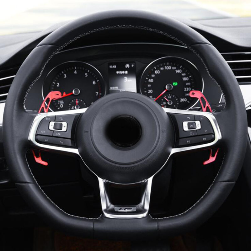Car Steering Wheel Paddle Shift Extender Sticker for VW Golf, GTI, GTD, Scirocco, Polo, Jetta & More – Premium Upgrade