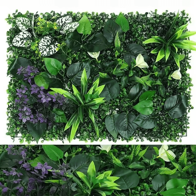 Artificial Boxwood Wall Panel Lush Green Hedge Decor for Indoor Outdoor Spaces