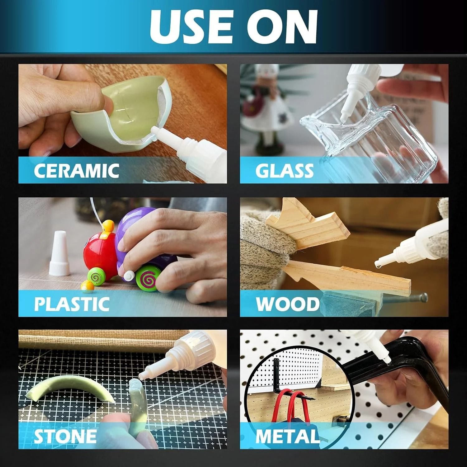 50g (1.76oz) Multi-Purpose Super Glue – Transparent Strong Adhesive