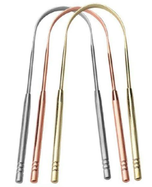 Stainless Steel Tongue Scraper Cleaner