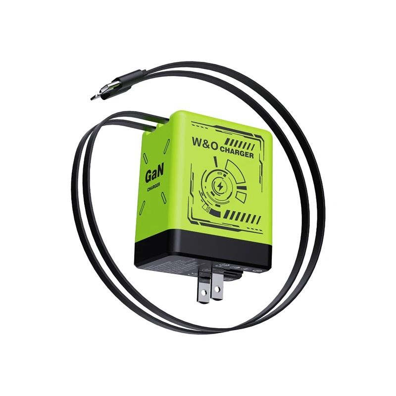 Telescopic GaN Fast Charger – 65W Retractable Compact Power Station