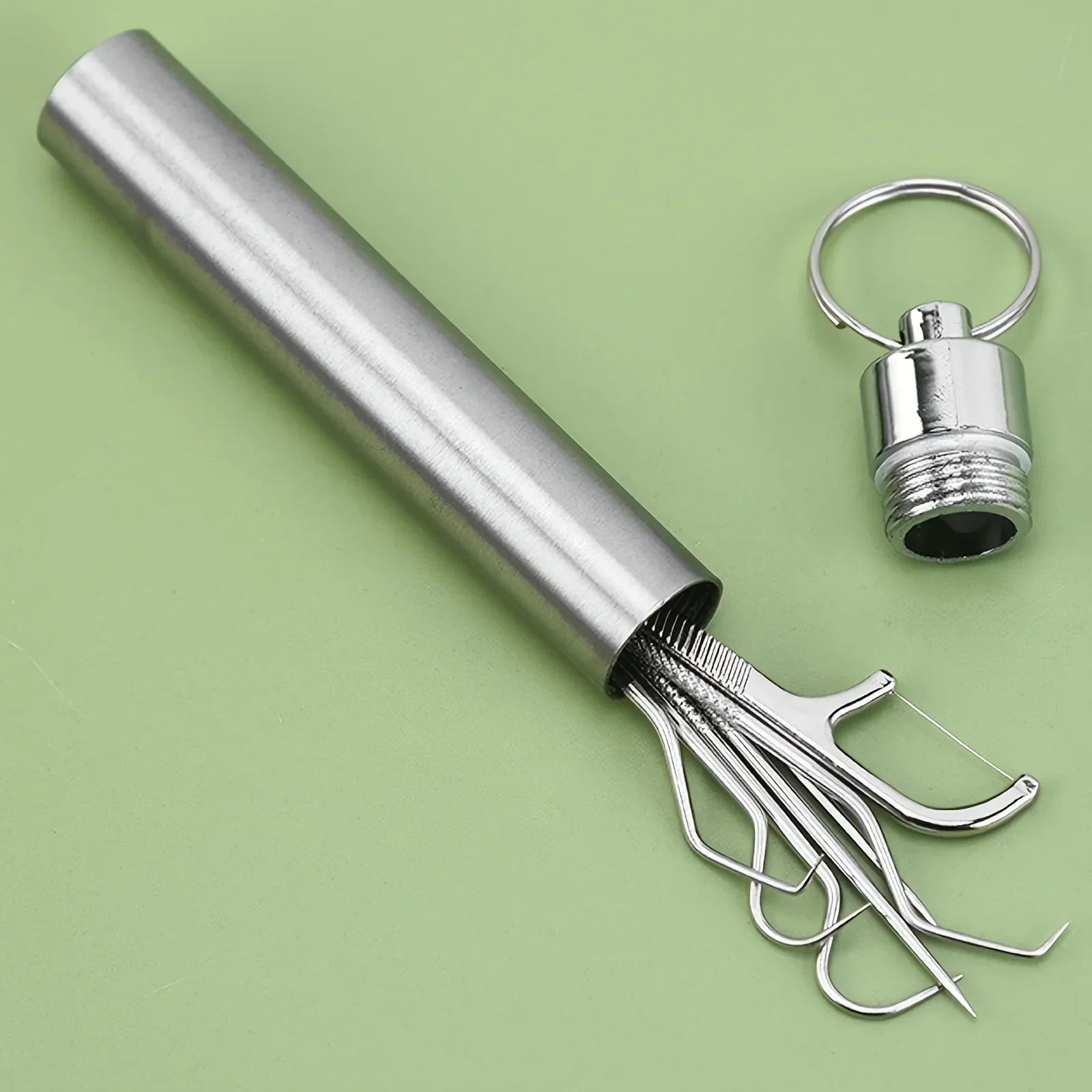Stainless Steel Reusable Toothpick Set