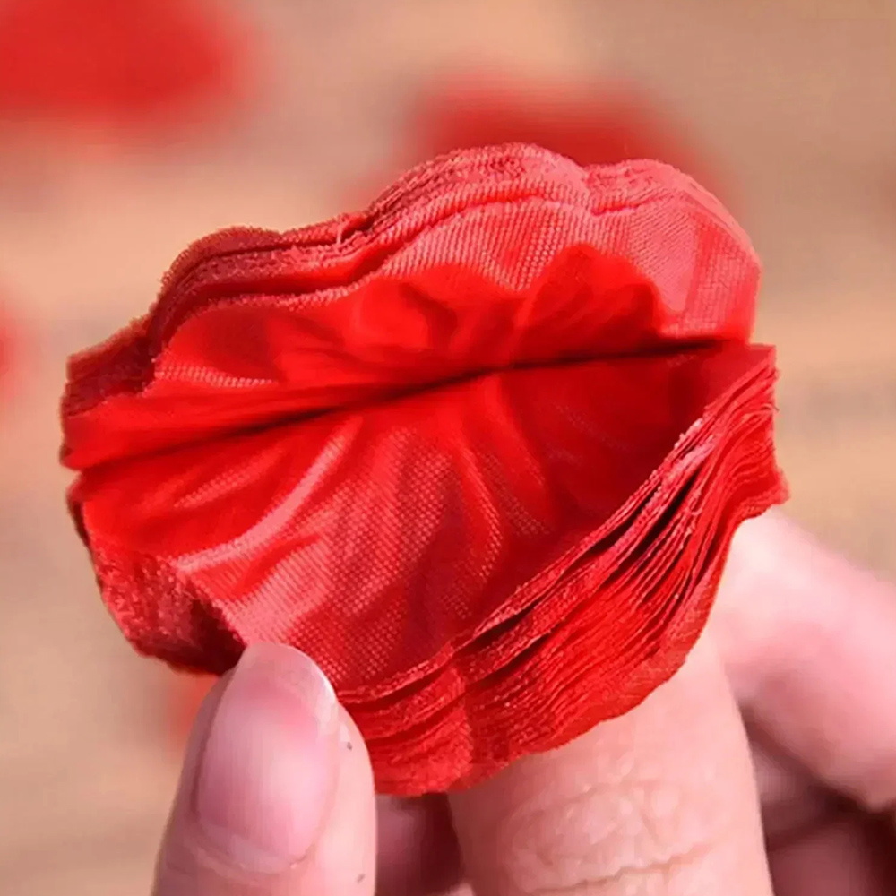 Artificial Fake Rose Petals, Colorful Simulation Silk Rose Petal, Valentines Day Wedding Party Romantic Decoration