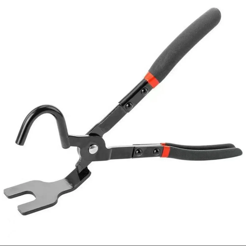 Exhaust Pipe Gasket Removal Plier, Car Exhaust Hanger Puller Tool, Rubber Pad Pliers, Anti Slip Handle Automotive Tool