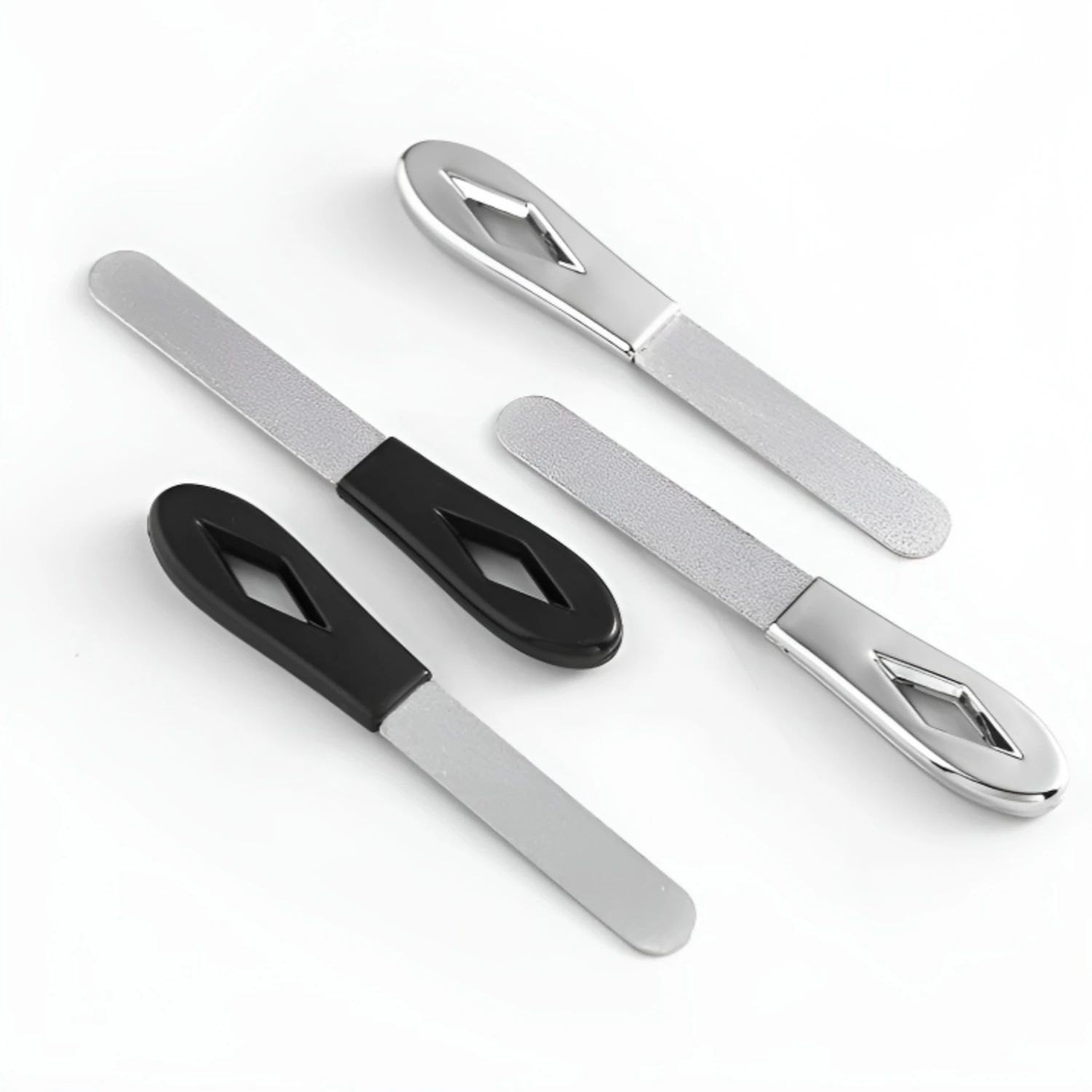 SteelEdge Pro Stainless Steel Nail File – Double-Sided Heavy-Duty Nail File with Sandblasted Finish