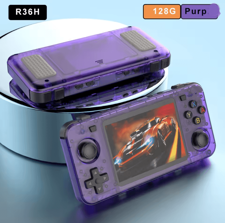 Retro Handheld Game Console with 35 Inch IPS Screen and 10000 Plus Games