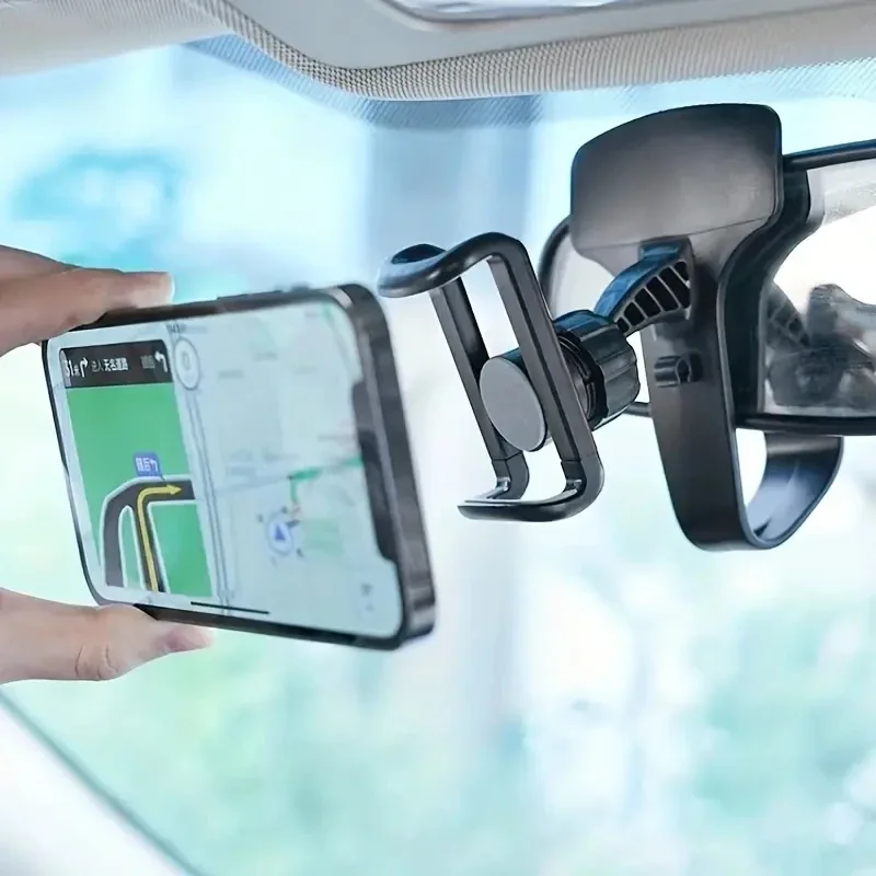 Universal Dashboard Phone Mount Car Phone Holder with One Hand Clip