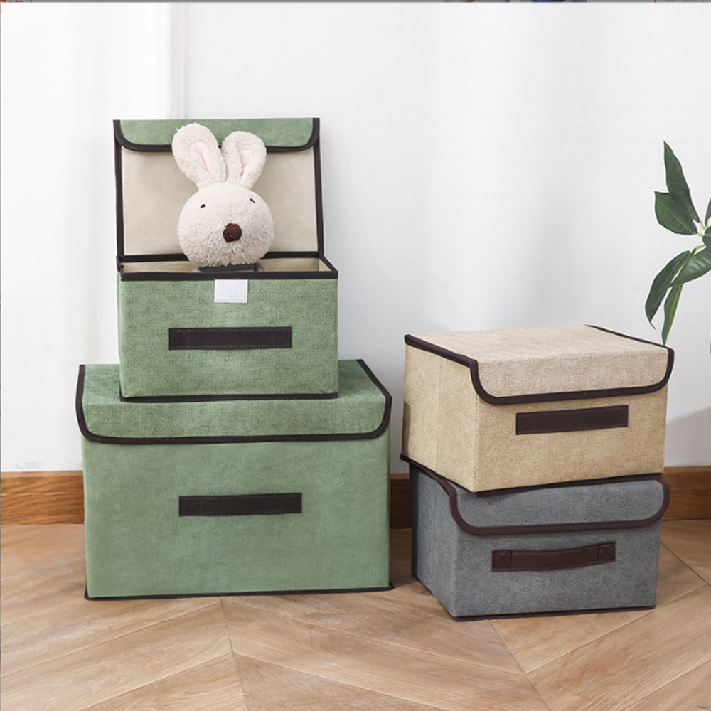 Foldable Box for Clothing Storage, Non-woven Dustproof Organizer, Multi-function Sundries Box for Home