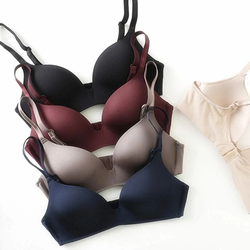 Ultra-Thin Sexy Ice Silk Wireless Bra