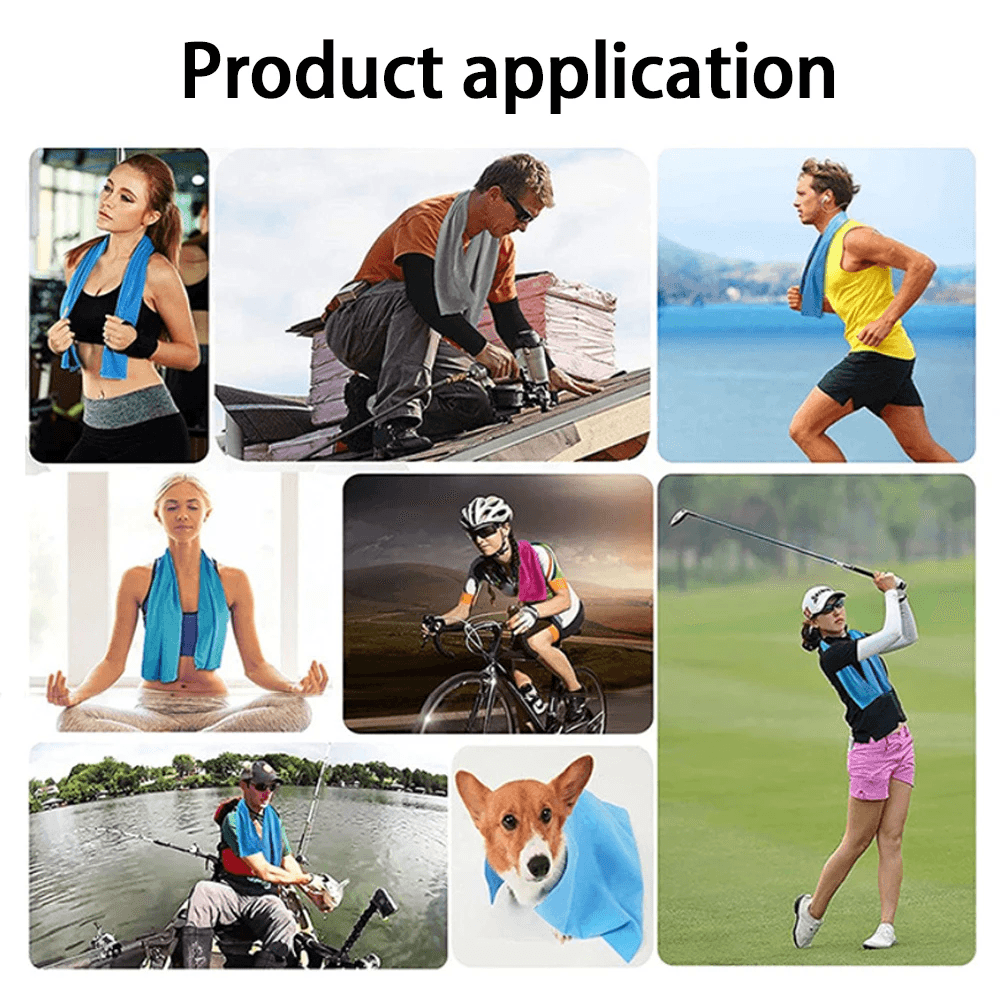 Quick Dry Microfiber Sports Towel Lightweight Travel Gym Towel