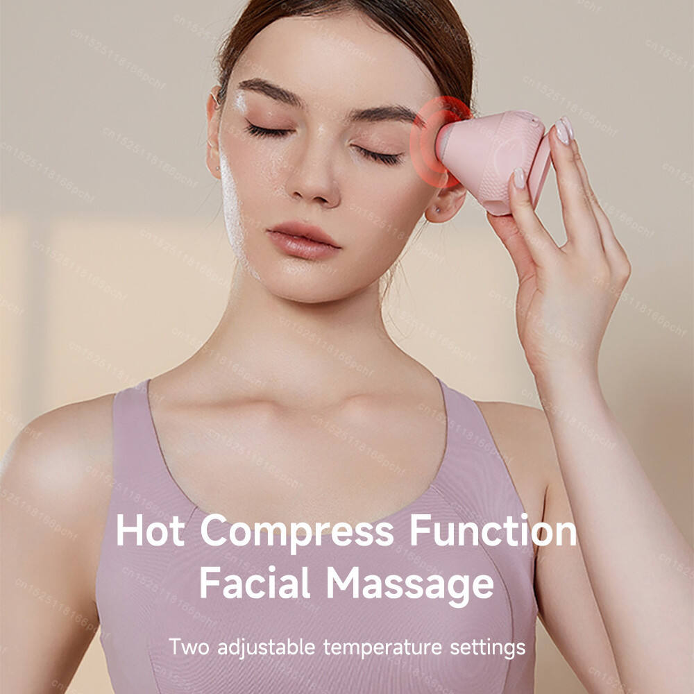 Silicone Self Massager Ball with Heat, Deep Tissue Massage Ball, Trigger Point Vibration Therapy for Foot Shoulder Back