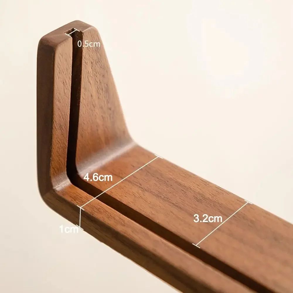Walnut and Beech Acrylic U-Shape Photo Frame