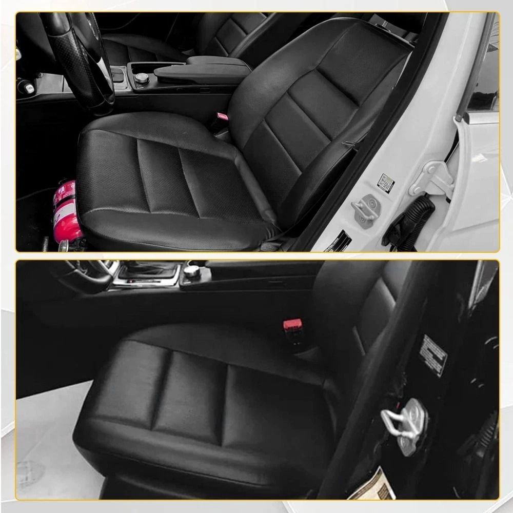 High-Quality Leather Driver Bottom Seat Cover, Wear-Resistant & Breathable