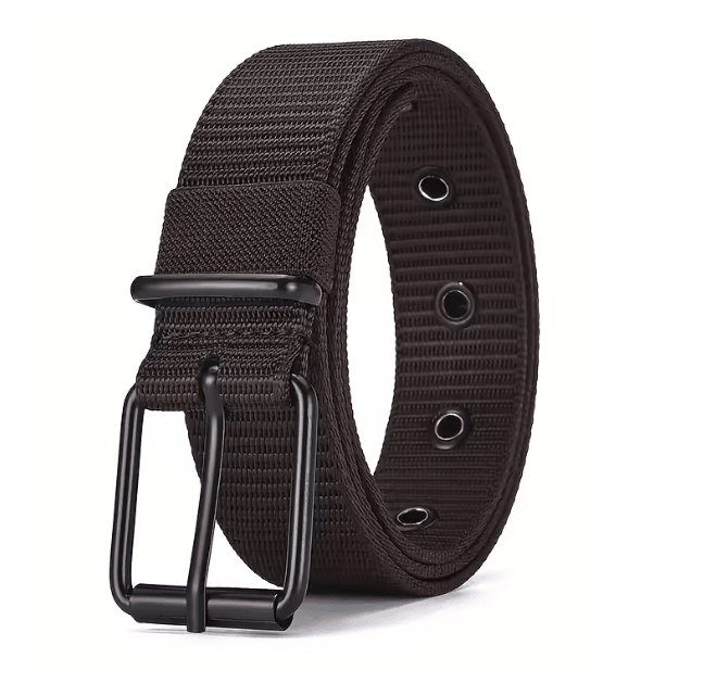 Mens Durable Nylon Canvas Belt