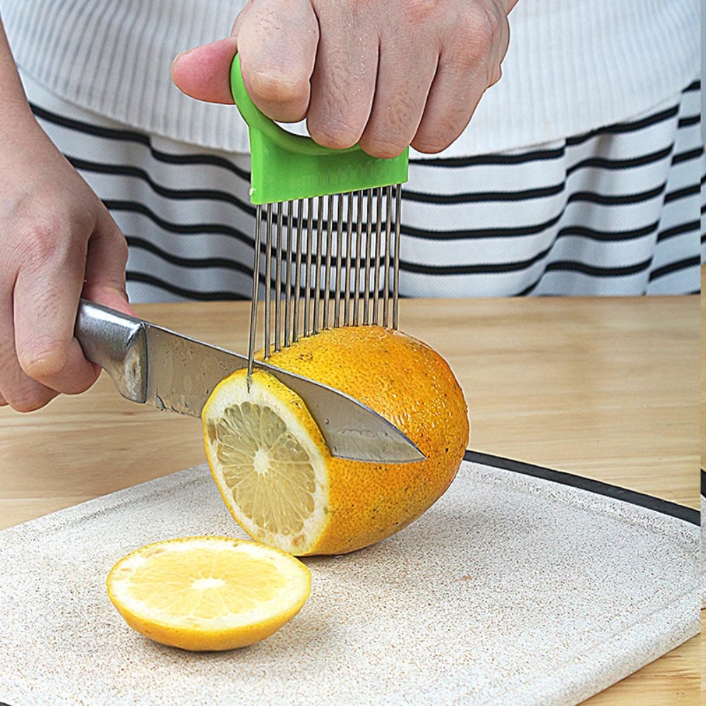 Vegetable Slicer & Onion Cutter – Easy Tomato & Onion Slicing Guide
