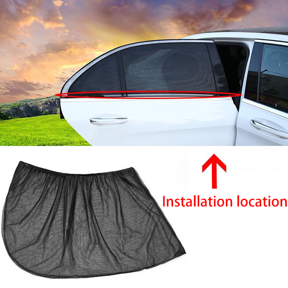 4Pcs UV Protection Car Window Screens