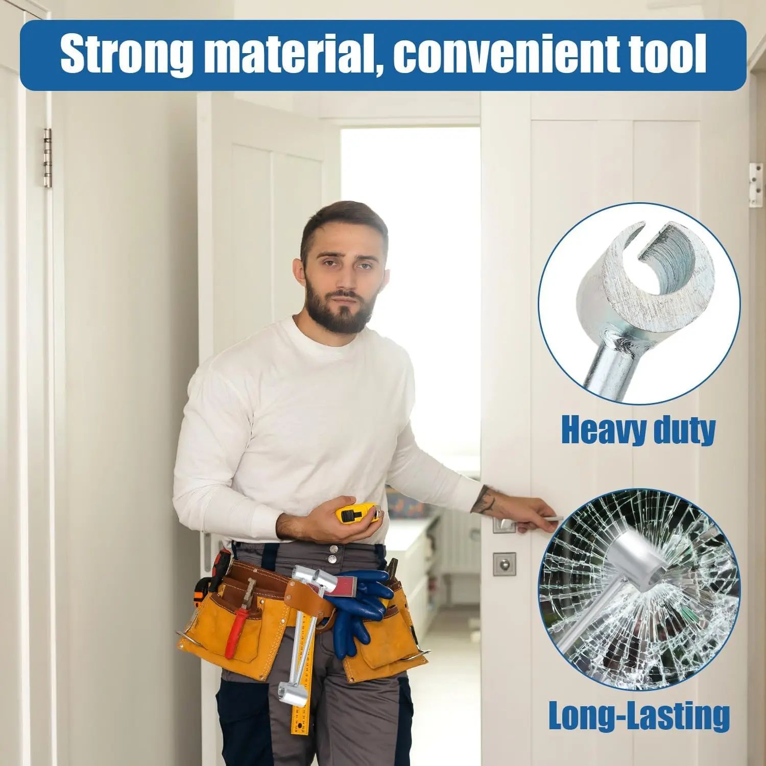 Adjustable Hinge Gap Repair Wrench