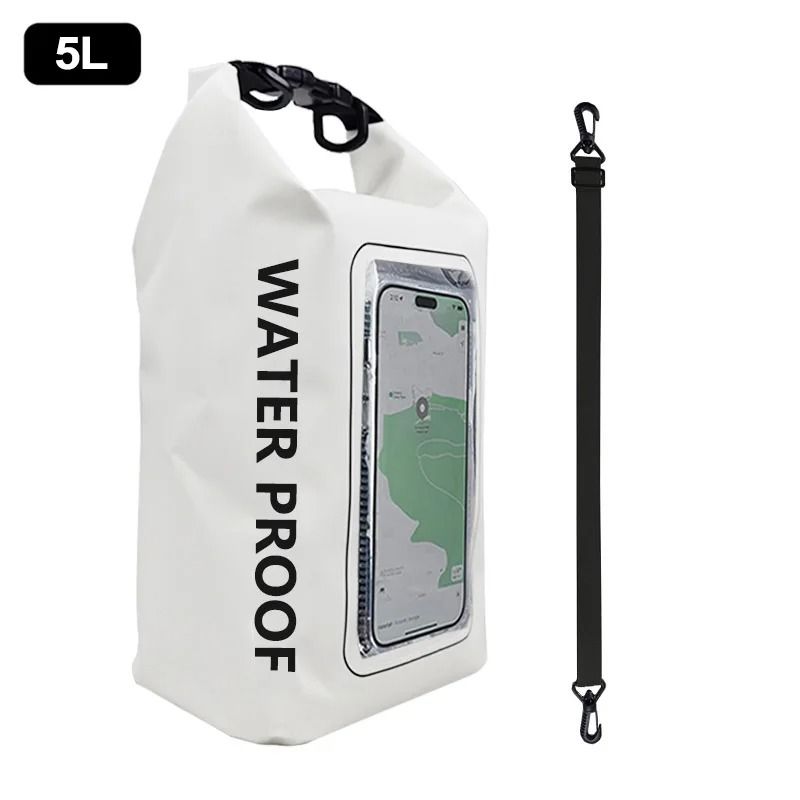 Touch Screen Transparent Dry Bag Backpack 2L and 5L