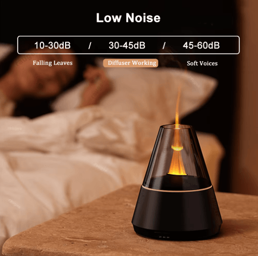 MistGlow USB Mini Air Humidifier and Aroma Essential Oil Diffuser with Night Light