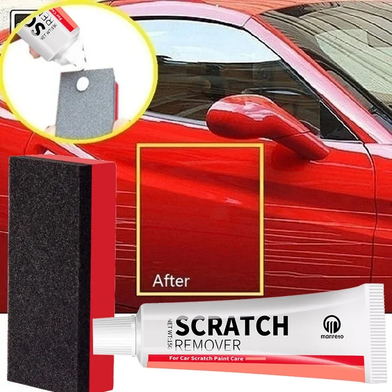 Car Scratch Repair Kit Auto Body Polishing & Paint Care Set for Mild Scratch Removal