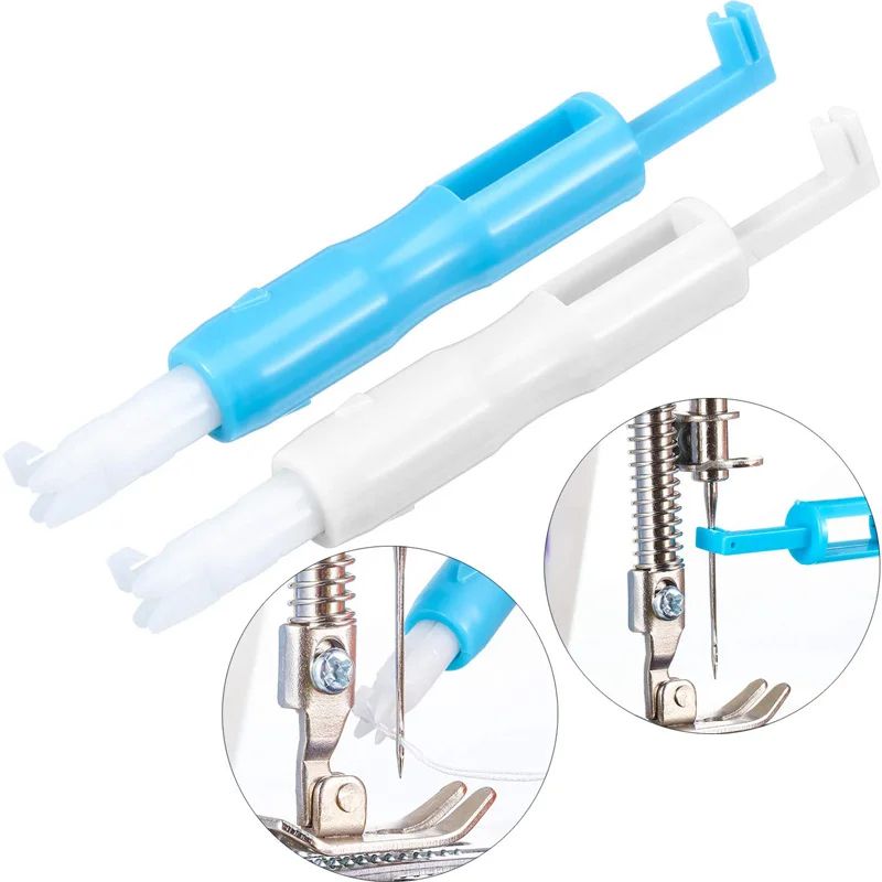 Sewing Machine Needle Inserter Threader Stitch Insertion Tool Automatic Threader Quick Sewing Threader Needle Changer