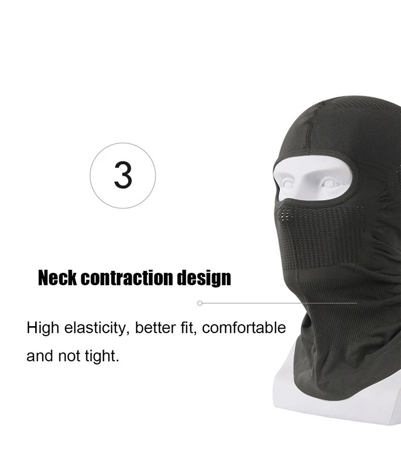 High Elastic Breathable Balaclava Face Mask