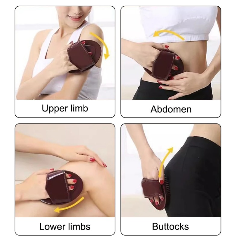 Silicone Body Sculpting Massage Brush Cellulite Scraper Slimming Tool