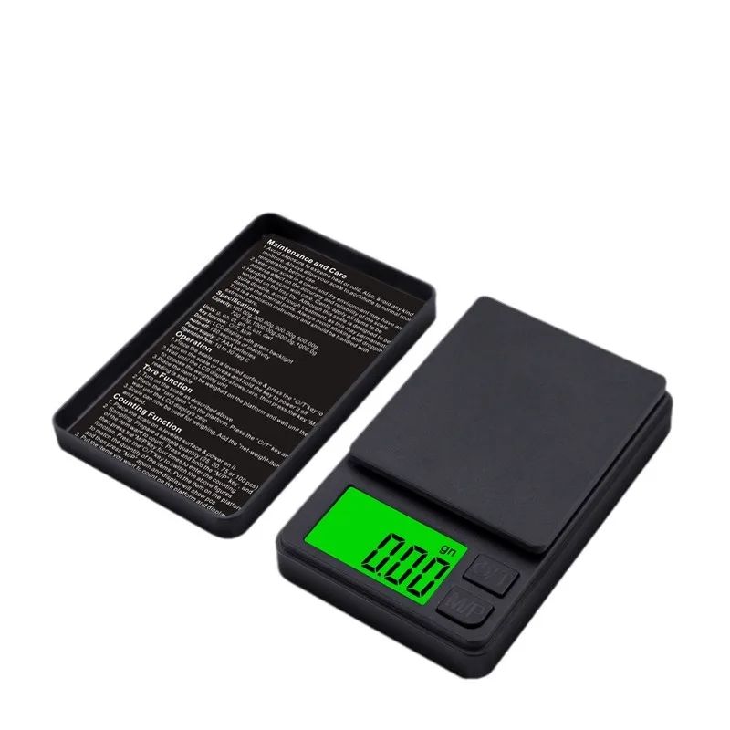 Precision Pocket Digital Scale 2.2 lb .0035 oz – Mini Gram & Jewelry Scale with Backlit LCD Display